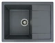 Кухонная мойка Platinum 6550 INTENSO серый муссон (SP000025111) - изображение 1