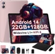 Планшет 10.1" Dghrti Tab 20 6+16/128Gb 8 ядер Android 14 8000 mAh Розовое золото - изображение 1
