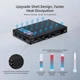 Мини ПК MeLE Quieter 4C 81Q / Intel N100 / RAM 8GB / SSD 128GB / 2 х HDMI / LAN / Wi-Fi 5 / Bluetooth 5.1 / Black Б/В - изображение 4