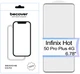 Защитное стекло для смартфона Infinix Hot 50 Pro Plus 4G (X6880) EDGE BeCover Black (BC_713582) - изображение 1