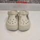Жіночі сандалі Крокс Бежеві Crocs Classic Mary Jane Bone (39-40, бежевий) - изображение 8