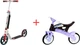 Самокат Blade Sport FunTom 230+200 White/Red (6956016000722) + Беговел Real Baby KB7500 Purple-Brown в подарок! - изображение 1