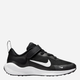 Buty sportowe chłopięce na rzepy Nike Revolution 7 (Psv) FB7690-003 26 Czarne - obraz 1