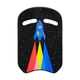 Дошка для плавання Funky Get A Grip Kickboard Pocket Rocket (FYG023N7207200) 42см х 27см чорна - зображення 1