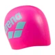 Шапочка для плавання Arena BIG LOGO CAP рожева (009276-201) Onesize - зображення 1