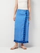 Юбка женская Zara 2183/704 XS Синяя (02183070400012) - изображение 1