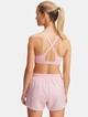 Спортивный топ женский Under Armour Ua Crossback Low Bra 1386424-647 XL Розовый (197779700429) - изображение 2