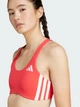 Спортивный топ для фитнеса женский Adidas Performance JI8047 M (A-B) Semi lucid red (4067891301933) - изображение 4