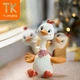 Интерактивная мягкая игрушка Tumama Гусь Танцующая с функцией повторения голоса и музыкой Молочный (8604/1) - изображение 1