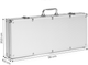 Zestaw do pokera ModernHome by Multistore w walizce (D50011501SS) - obraz 12