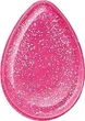 Силиконовый спонж для макияжа, розовый с блестками, 1 шт. - Oriflame (1430490-27236908) - изображение 1