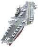 Металевий 3D конструктор "Американський авіаносець USS Midway" - зображення 1