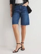 Джинсовые шорты женские Trendyol TWOSS25SR00017 36 Dark Blue (8683050795540) - изображение 1