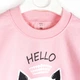 Піжама Dexter`s для дівчинки з начісом із принтом котика hello cat 134 см - зображення 8