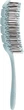 Щетка для волос массажная, 10-рядная, голубая - Hairway Eco Corn (790235-27805769) - изображение 2
