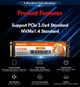 SSD диск Bestoss M.2 NVMe 2280 PCIe 3.0x4 512ГБ для ноутбуков и компьютеров (SSD 512Gb Bestoss GM228 M.2 NVMe 2280 PCIe 3.0x4) - изображение 8