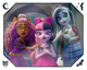 Zestaw kart kolekcjonerskich Panini Monster High - Display of 50 Packs Stickers 105905 (8051708007848) - obraz 9