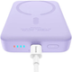 Powerbank Baseus Magnetic Mini Air Wireless 10000mAh 20W Purple (P10059001513-00) - obraz 10