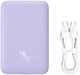 Powerbank Baseus Magnetic Mini Air Wireless 10000mAh 20W Purple (P10059001513-00) - obraz 11