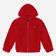 Подростковая теплая толстовка с капюшоном для девочки Tommy Hilfiger 624453311 152 см Красная (1159837374) - изображение 1