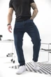 Чоловічі джинси Regular Fit Without Karma темно-синього кольору 30 (8049437) - изображение 1
