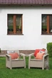 Комплект садових крісел Keter Corfu Duo Set капучіно 258977 - зображення 4