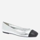 Женские балетки Karl Lagerfeld 183836103 39 Серебристые (1159837130) - изображение 2