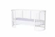 Дитяче ліжко-трансформер Ingvart Smart Bed 9 в 1 Round (72*72) з серцями (Бірюзовий) - зображення 11