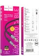 Аудiокабель Hoco UPA26 AUX Fresh audio cable, 1m Black (6942007608800) - зображення 8