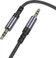 Аудиокабель Borofone BL24 Graceful audio cable AUX Metal Grey (6941991118968) - изображение 7