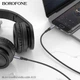 Аудиокабель Borofone BL24 Graceful audio cable AUX Metal Grey (6941991118968) - изображение 9