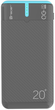 Powerbank Tracer EnerGen 20000mAh Grey/Blue (TRABAT47517) - obraz 1