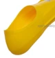 Ласты для бассейна Profi S (р-р 33-35) тренировочные с закрытой пяткой (галошей) силиконовые жёлтые - изображение 3