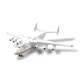 Модель самолета Антонов AN-225 Мрия Масштаб 1:400 Белый Коллекционная с подставкой - изображение 5