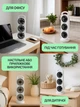 Настольный мини вентилятор 3в1 с аккумулятором портативный usb JoyPro Cool Fastly бесшумный мобильный маленький кулер 3 ватт бело-черный аккумуляторный с юсб зарядкой от повербанка ноутбука сети вентиляторы переносные для офиса улицы рабочего стола - изображение 3