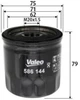 Фільтр масляний Valeo (586144) - зображення 1
