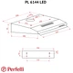 Вытяжка Perfelli PL 6144 W LED - изображение 10