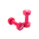 Гантель вінілова 1шт LivePro STUDIO DUMBBELL 3 кг Red - изображение 4