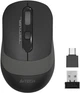 Мышь A4tech FG10CS Air2 Silent Stone Grey - изображение 1