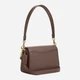 Сумка кросс-боди через плечо женская из натуральной кожи средняя Coach Hadley Shoulder Bag BG-COA-108 Pebbled leather/Gold/Dark Stone (196395661756) - изображение 4