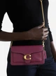 Сумка кросс-боди через плечо женская из натуральной кожи маленькая Coach Tabby Shoulder Bag 20 BG-COA-81 Фиолетовая (195031249730) - изображение 2