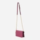 Сумка кросс-боди через плечо женская из натуральной кожи маленькая Coach Tabby Shoulder Bag 20 BG-COA-81 Фиолетовая (195031249730) - изображение 5