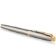 Набір Parker IM 17 Brushed Metal GT RB + BP ролер + кулькова ручка (22 282b24) - зображення 3