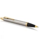 Набір Parker IM 17 Brushed Metal GT RB + BP ролер + кулькова ручка (22 282b24) - зображення 4