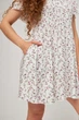 Сукня міні з V-вирізом Wear me L Молочний (14_25_412_11598) - изображение 2