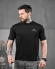 Чоловіча літня футболка Kappa 2XL чорна (92008) - зображення 1
