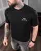 Чоловіча літня футболка Kappa 2XL чорна (92008) - зображення 2