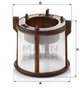 Фільтр паливний MANN PU50X - зображення 3