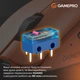 Мышь GamePro Genesis Avenger Wireless/Bluetooth/USB PixArt PAW3311 Sensor Orange (GM096O) - изображение 10