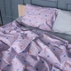 Простынь MirSon Полуторная 150х220 см 17-0782 Pastel Love Print Бязь (2200011274164) - изображение 5